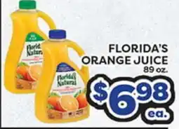 Torres Supermercado FLORIDA'S ORANGE JUICE offer