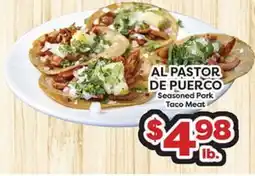 Torres Supermercado AL PASTOR DE PUERCO offer