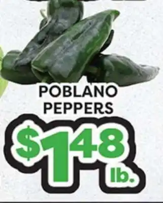 Torres Supermercado POBLANO PEPPERS offer