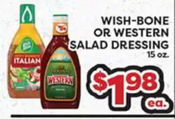 Torres Supermercado WISH-BONE OR WESTERN SALAD DRESSING offer