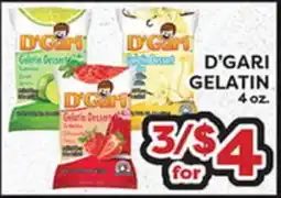 Torres Supermercado D'GARI GELATIN offer