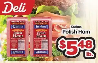 Torres Supermercado Krakus Polish Ham offer