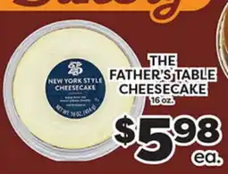 Torres Supermercado THE FATHER'S TABLE CHEESECAKE offer