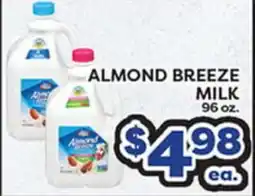 Torres Supermercado ALMOND BREEZE MILK offer