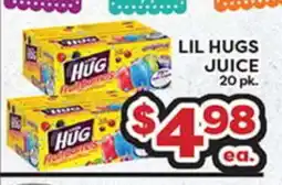 Torres Supermercado LIL HUGS JUICE offer