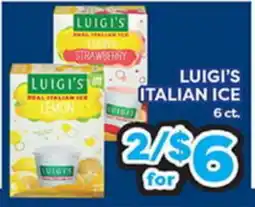 Torres Supermercado LUIGI'S ITALIAN ICE offer
