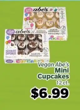Living Fresh Market Vegan Abe's Mini Cupcakes offer