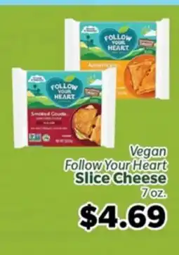 Living Fresh Market Vegan Follow Your Heart Slice Cheese offer