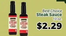 Living Fresh Market Best Choice Steak Sauce offer