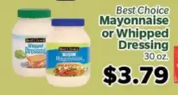 Living Fresh Market Best Choice Mayonnaise or Whipped Dressing offer
