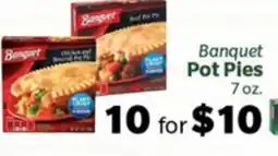 Living Fresh Market Banquet Pot Pies offer