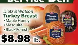 Living Fresh Market Dietz & Watson Turkey Breast offer