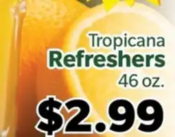 Living Fresh Market Tropicana Refreshers offer