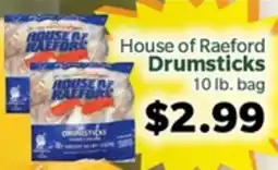 Living Fresh Market House of Raeford Drumsticks offer