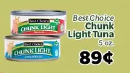 Living Fresh Market Best Choice Chunk Light Tuna offer