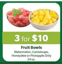Living Fresh Market Fruit Bowls offer