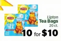 Living Fresh Market Lipton Tea Bags offer