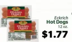 Living Fresh Market Eckrich Hot Dogs offer