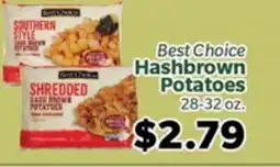 Living Fresh Market Best Choice Hashbrown Potatoes offer