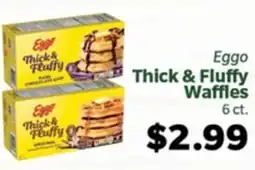 Living Fresh Market Eggo Thick & Fluffy Waffles offer