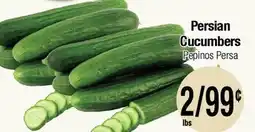 Big Saver Foods Persian Cucumbers offer