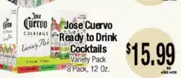 Big Saver Foods Jose Cuervo Ready to Drink Cocktails offer