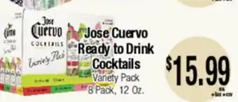 Big Saver Foods Jose Cuervo Ready to Drink Cocktails offer
