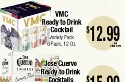 Big Saver Foods VMC Ready to Drink Cocktail Variety Pack offer
