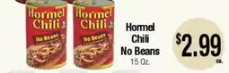 Big Saver Foods Hormel Chili No Beans offer