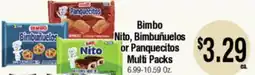 Big Saver Foods Bimbo Nito, Bimbuñuelos or Panquecitos Multi Packs offer