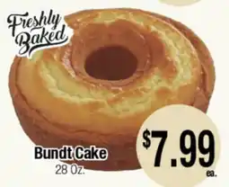 Big Saver Foods Bundt Cake offer