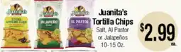 Big Saver Foods Juanita's Tortilla Chips offer