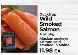 Sunset Foods Ducktrap Wild Smoked Salmon offer