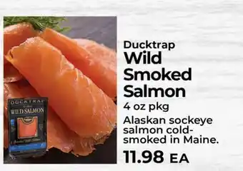 Sunset Foods Ducktrap Wild Smoked Salmon offer