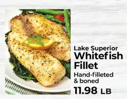 Sunset Foods Lake Superior Whitefish Fillet offer