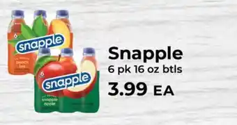 Sunset Foods Snapple offer