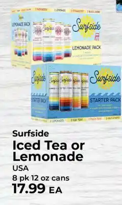 Sunset Foods Surfside Iced Tea or Lemonade offer