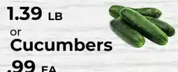 Sunset Foods Cucumbers offer