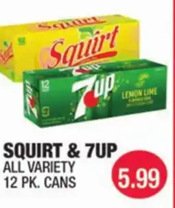 Carnicerias Jimenez SQUIRT & 7UP offer