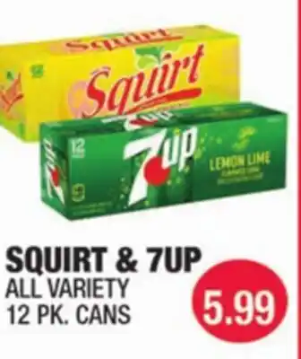 Carnicerias Jimenez SQUIRT & 7UP offer