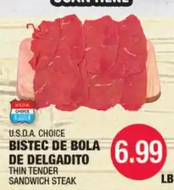 Carnicerias Jimenez THIN TENDER SANDWICH STEAK offer