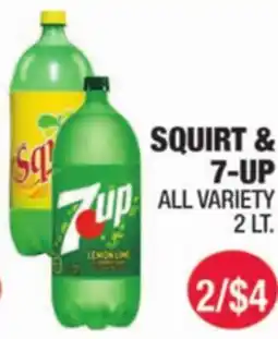 Carnicerias Jimenez SQUIRT & 7-UP offer