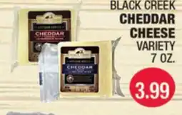 Carnicerias Jimenez BLACK CREEK CHEDDAR CHEESE VARIETY offer