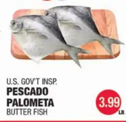 Carnicerias Jimenez U.S. GOV'T INSP. PESCADO PALOMETA offer