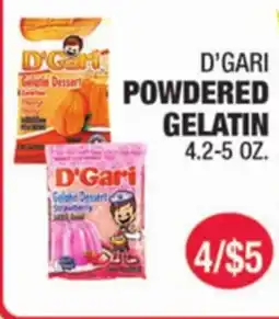 Carnicerias Jimenez D'GARI POWDERED GELATIN offer