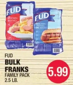 Carnicerias Jimenez FUD BULK FRANKS FAMILY PACK offer
