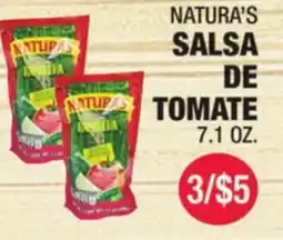 Carnicerias Jimenez NATURA'S SALSA DE TOMATE offer