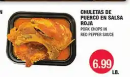 Carnicerias Jimenez CHULETAS DE PUERCO EN SALSA ROJA offer