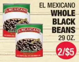 Carnicerias Jimenez EL MEXICANO WHOLE BLACK BEANS offer