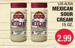 Carnicerias Jimenez LOS ALTOS MEXICAN SOUR CREAM offer